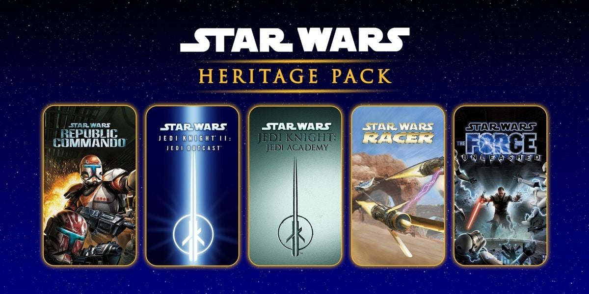 Star Wars Legacy Pack for Switch (English Version) - Game Software Compatible with Switch 1 &amp; 2 Consoles