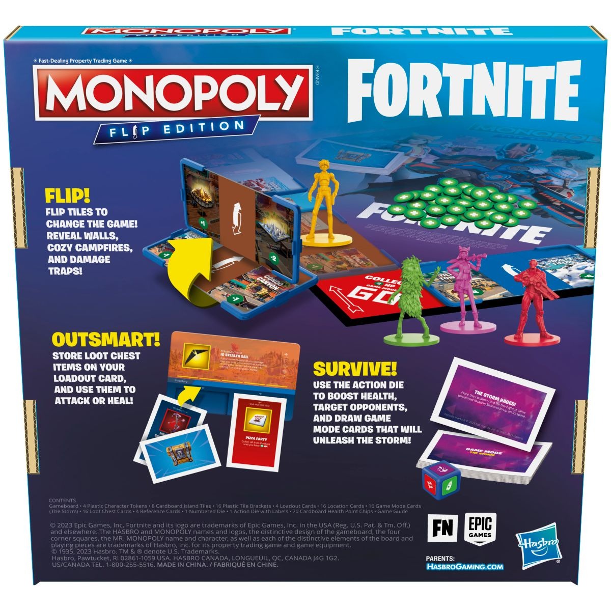 Monopoly-style card game: Fortnite