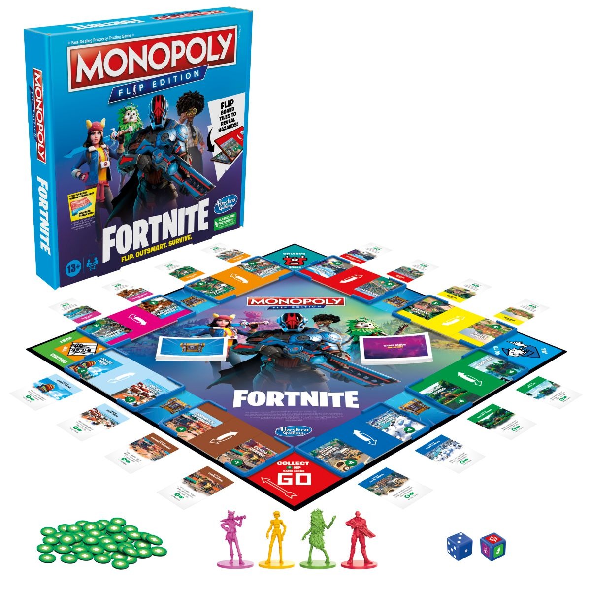 Monopoly-style card game: Fortnite