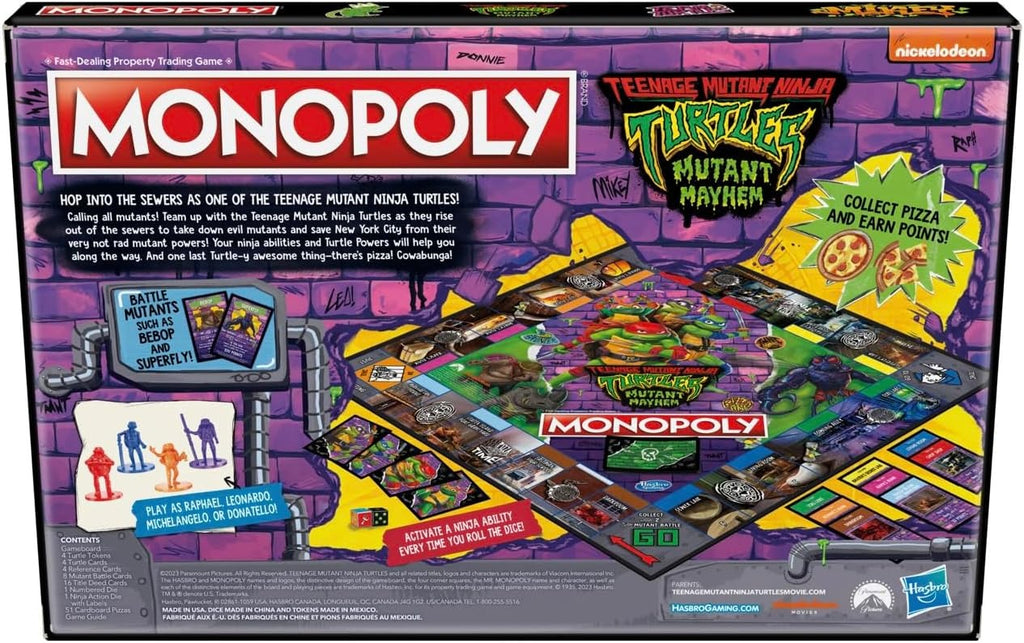 Teenage Mutant Ninja Turtles Monopoly: Mutant Chaos Edition