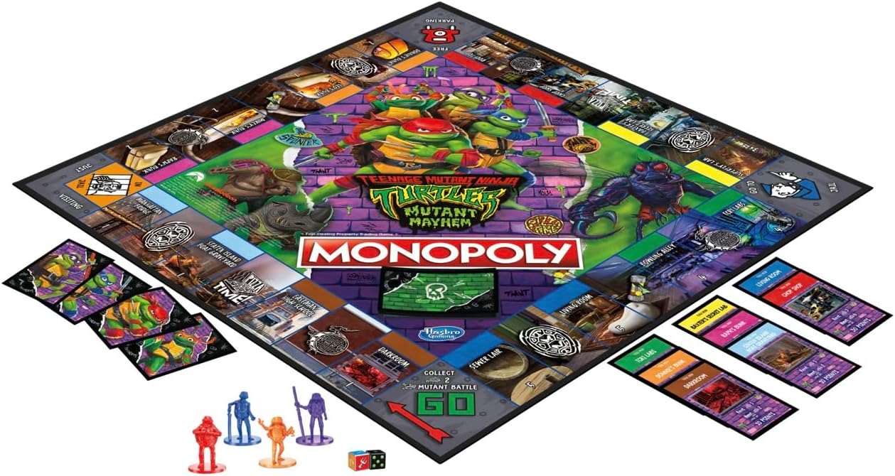 Teenage Mutant Ninja Turtles Monopoly: Mutant Chaos Edition