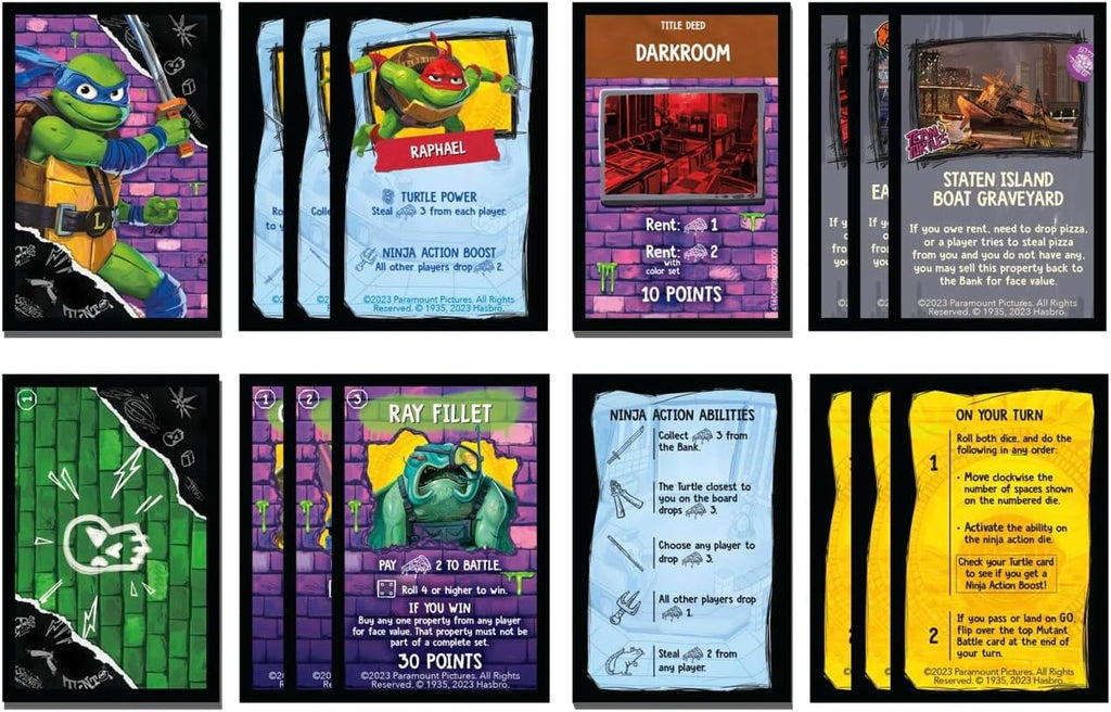 Teenage Mutant Ninja Turtles Monopoly: Mutant Chaos Edition