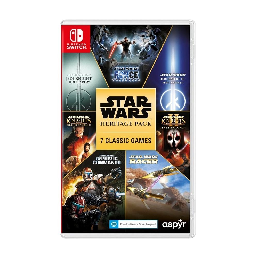 Star Wars Legacy Pack for Switch (English Version) - Game Software Compatible with Switch 1 &amp; 2 Consoles