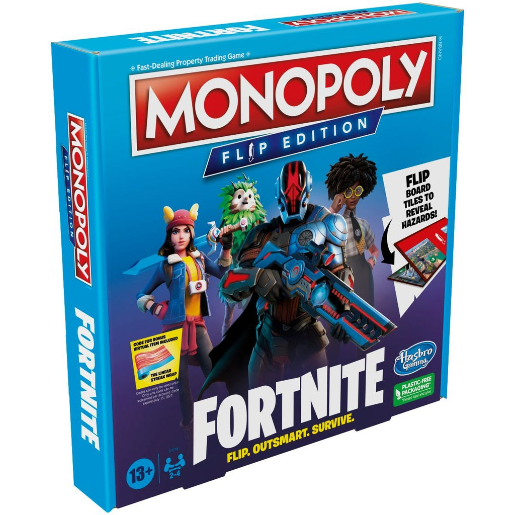 Monopoly-style card game: Fortnite